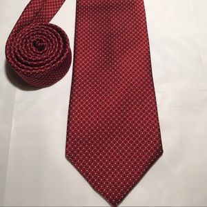 Brooks Brothers 346 Red Silk Tie